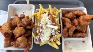 Kibbeling mit Pommes Spezial